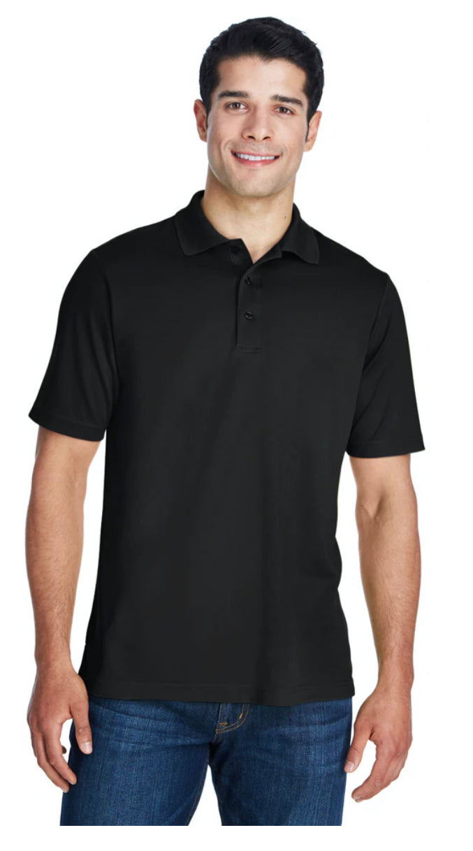 Brown Unisex Performance Polos