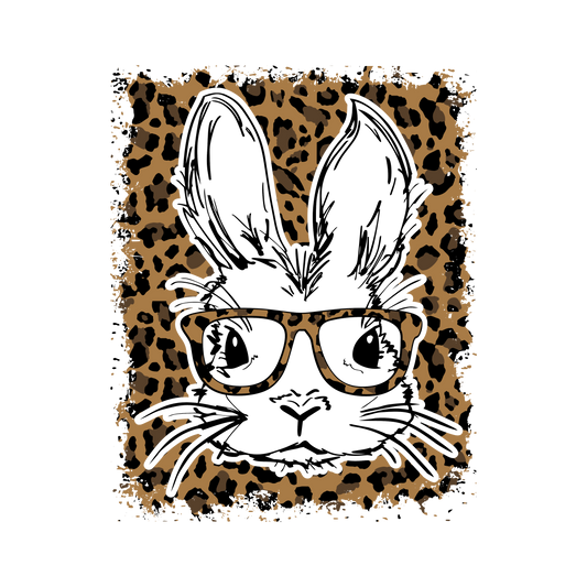 18. Bunny Leopard Glasses