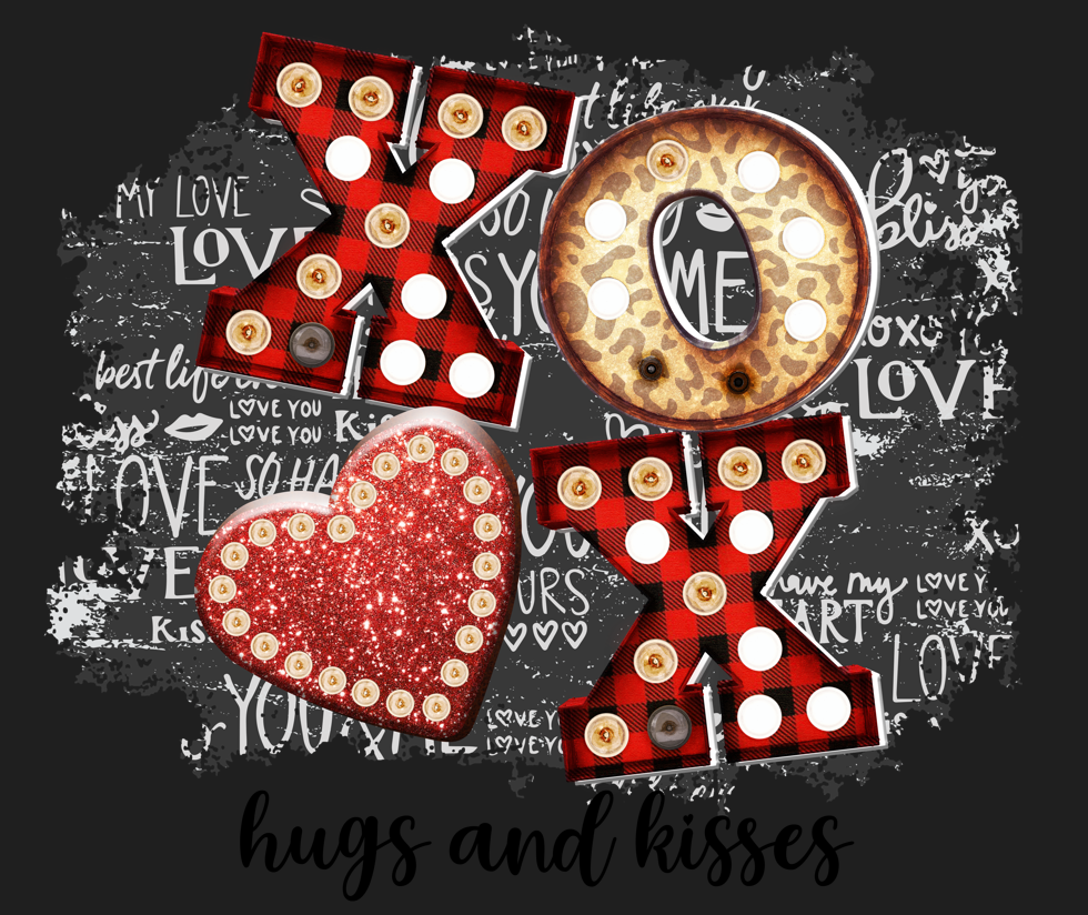 2. X O Hugs and Kisses