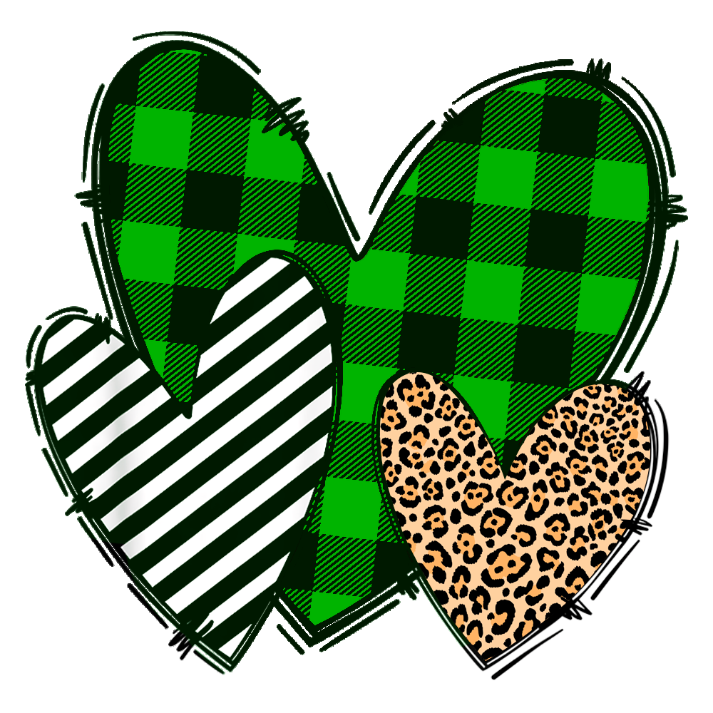 24. Plaid Heart