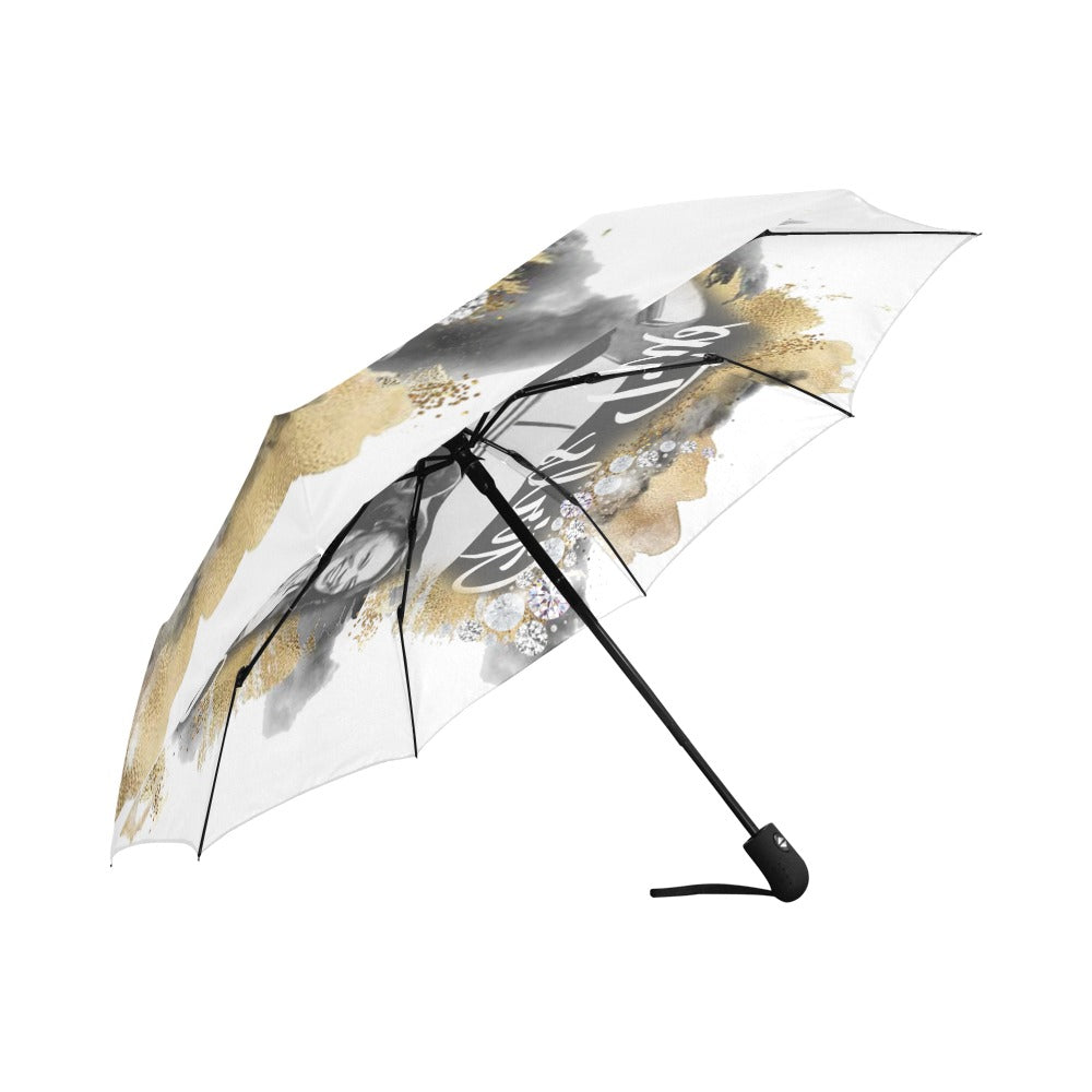 Gold Girls Trip Umbrella-Auto Fold Auto-Foldable Umbrella (Model U04)