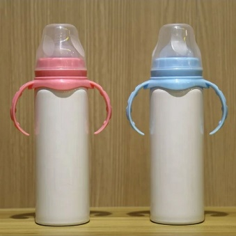 BUY-IN (Pre-Sale) 8oz White Sublimation Baby Bottles