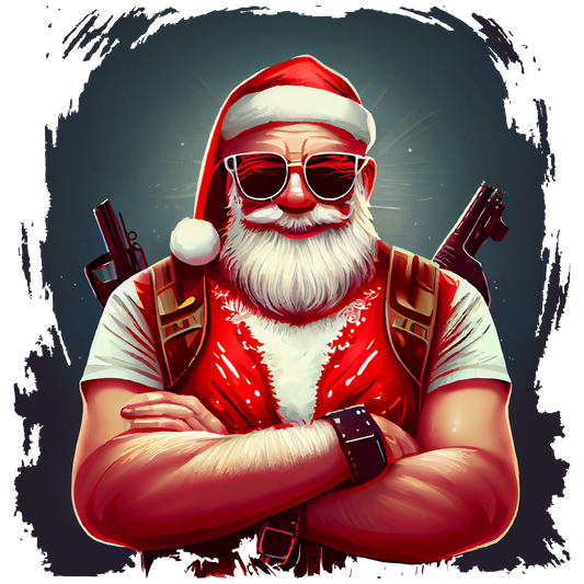 Bulletproof Santa-White