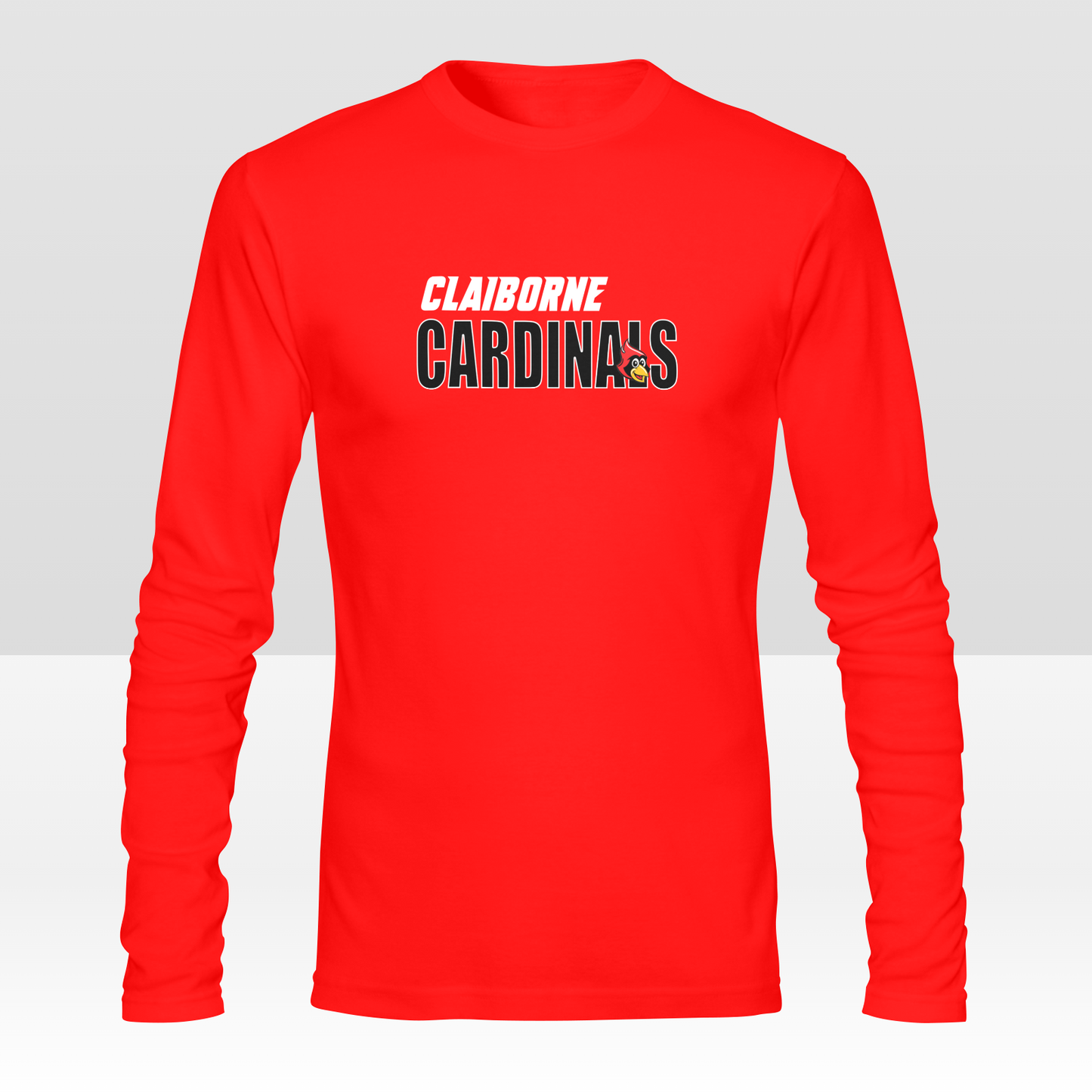 Claiborne Cardinals Long Sleeve T-shirt