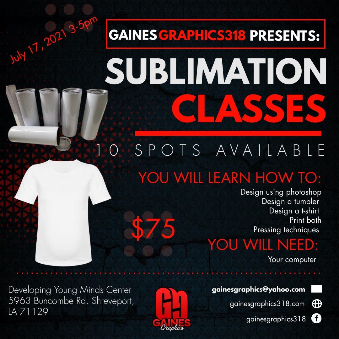 Sublimation Class