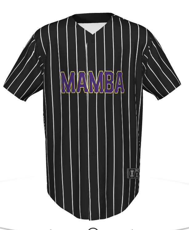 Tuskegee Veterinary Mamba Jersey- Black