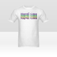 Mardi Gras Text Glitter Unisex T-shirts