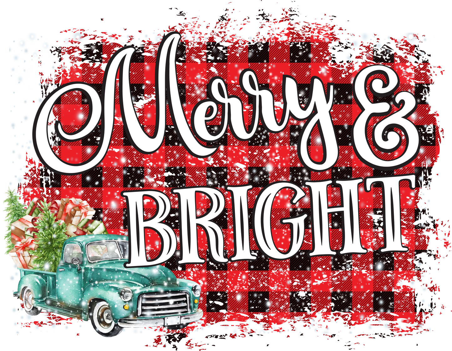 Merry and Bright Vintage Truck