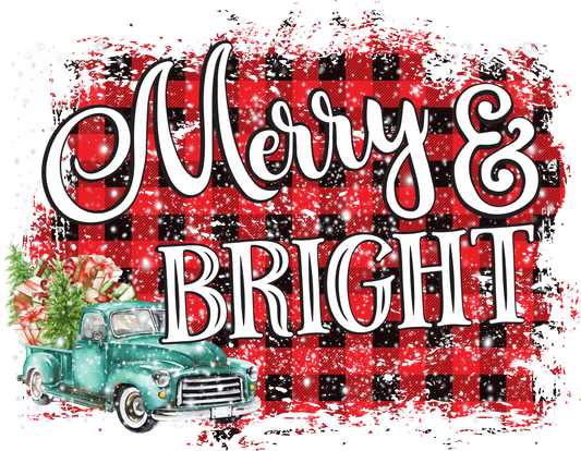 Merry and Bright Vintage Truck
