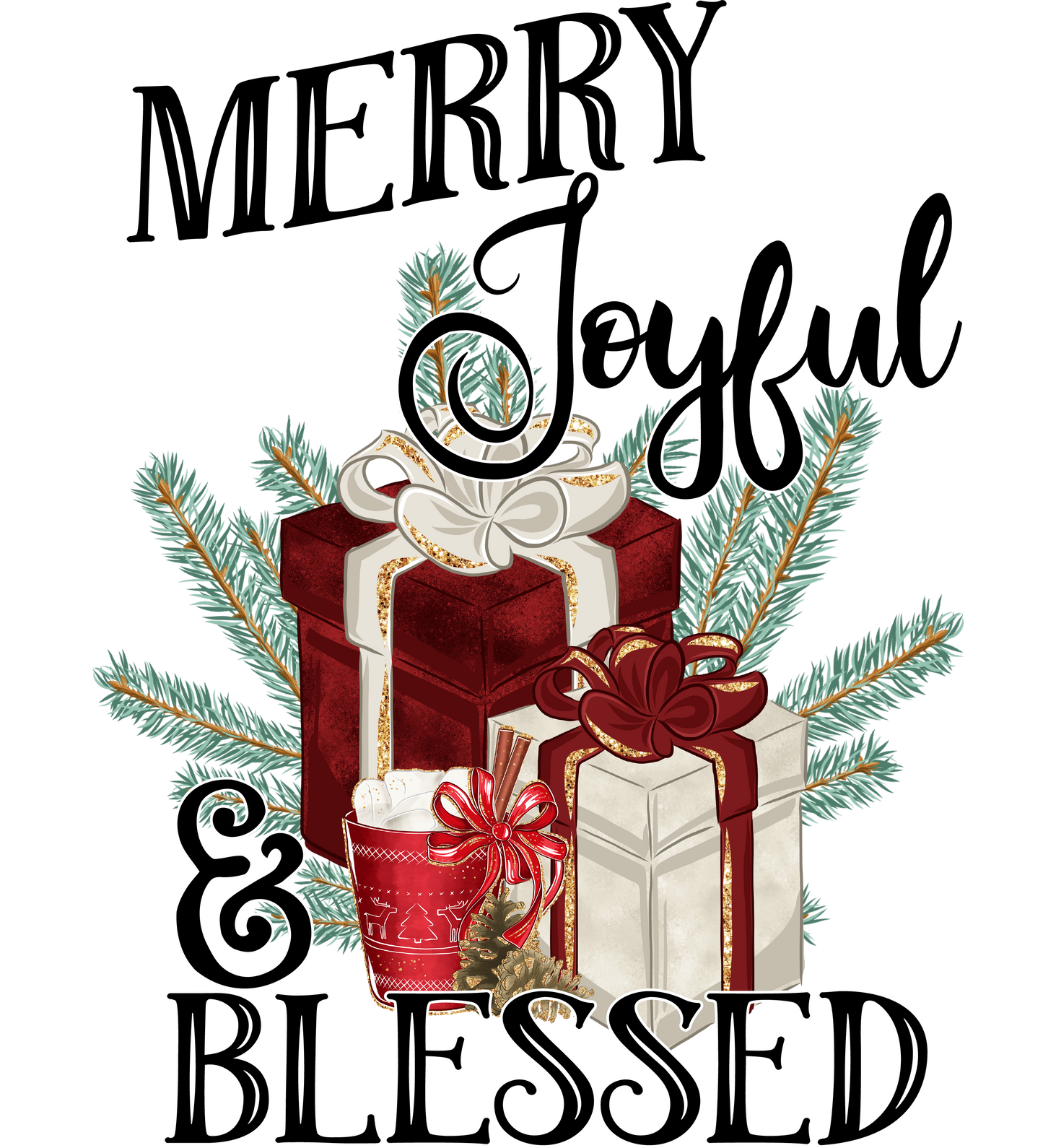 Merry Joyful and Blessed