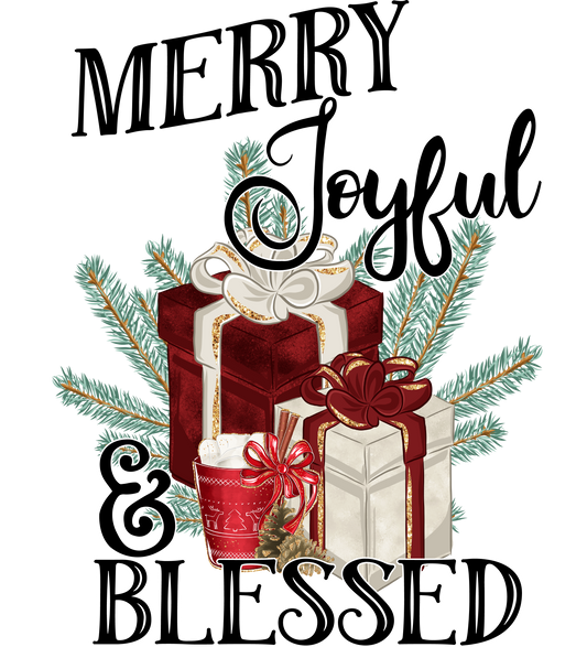 Merry Joyful and Blessed