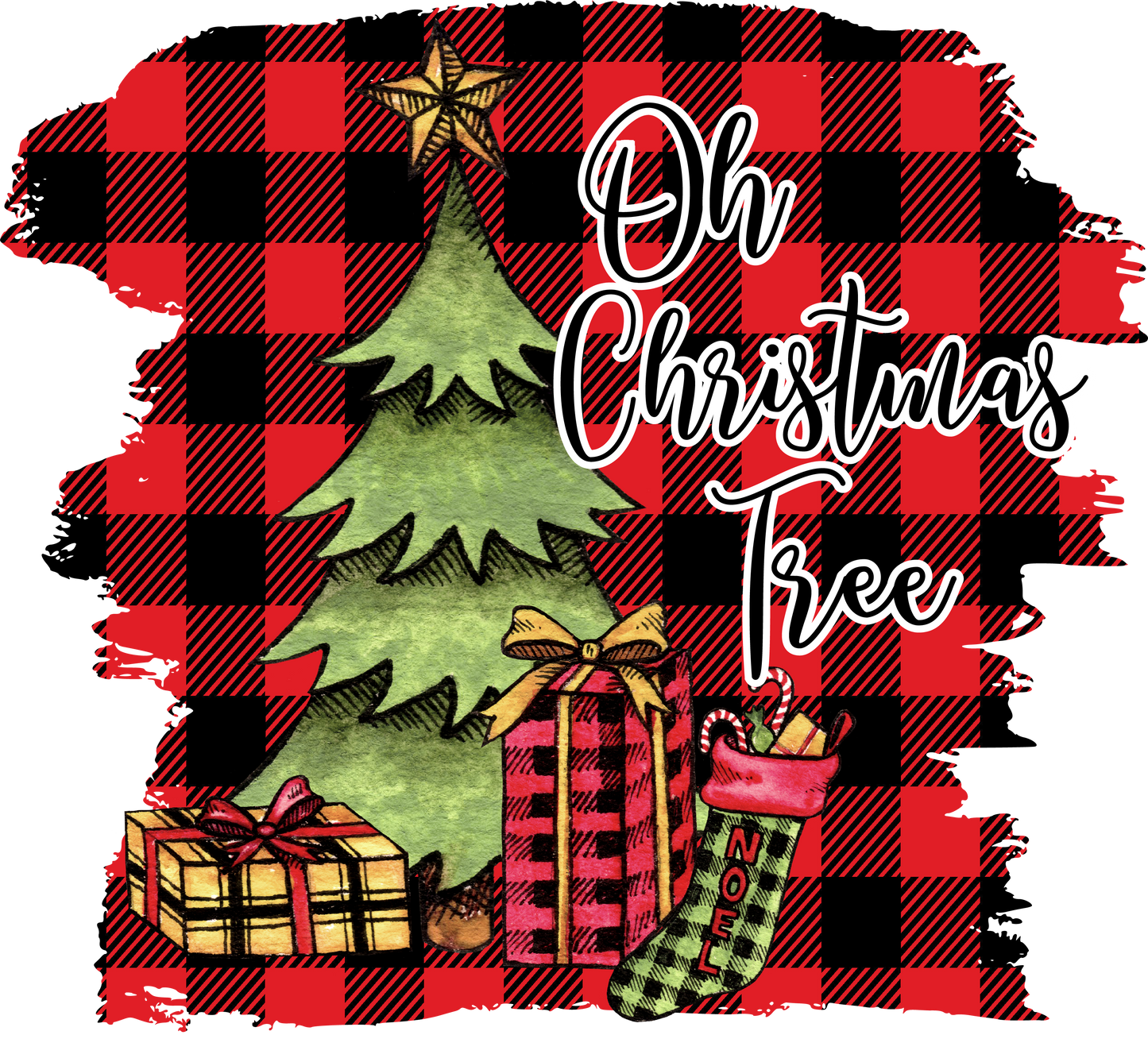 Oh Christmas Tree-Plaid