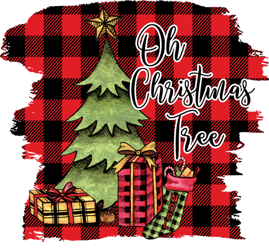 Oh Christmas Tree-Plaid