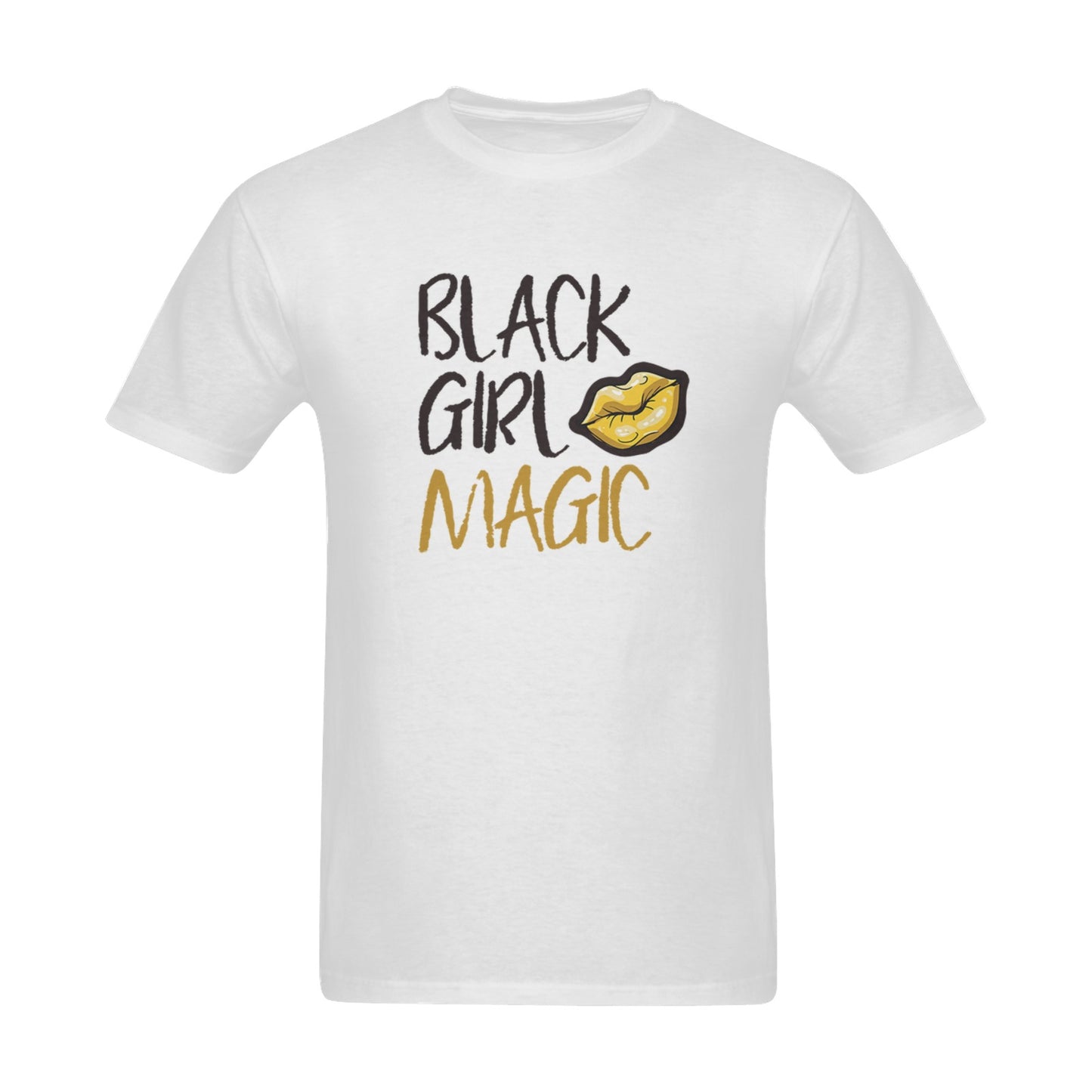 Black Girl Magic T-shirt Sunny Men's T- shirt (Model T06)