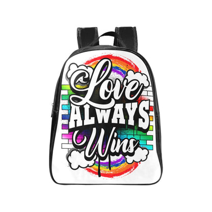 Love Always Wins School Backpack & Lunchbag Bundle