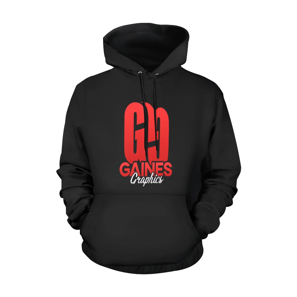 GG318 Logo Hoodie-Women All Over Print Hoodie for Women (USA Size) (Model H13)