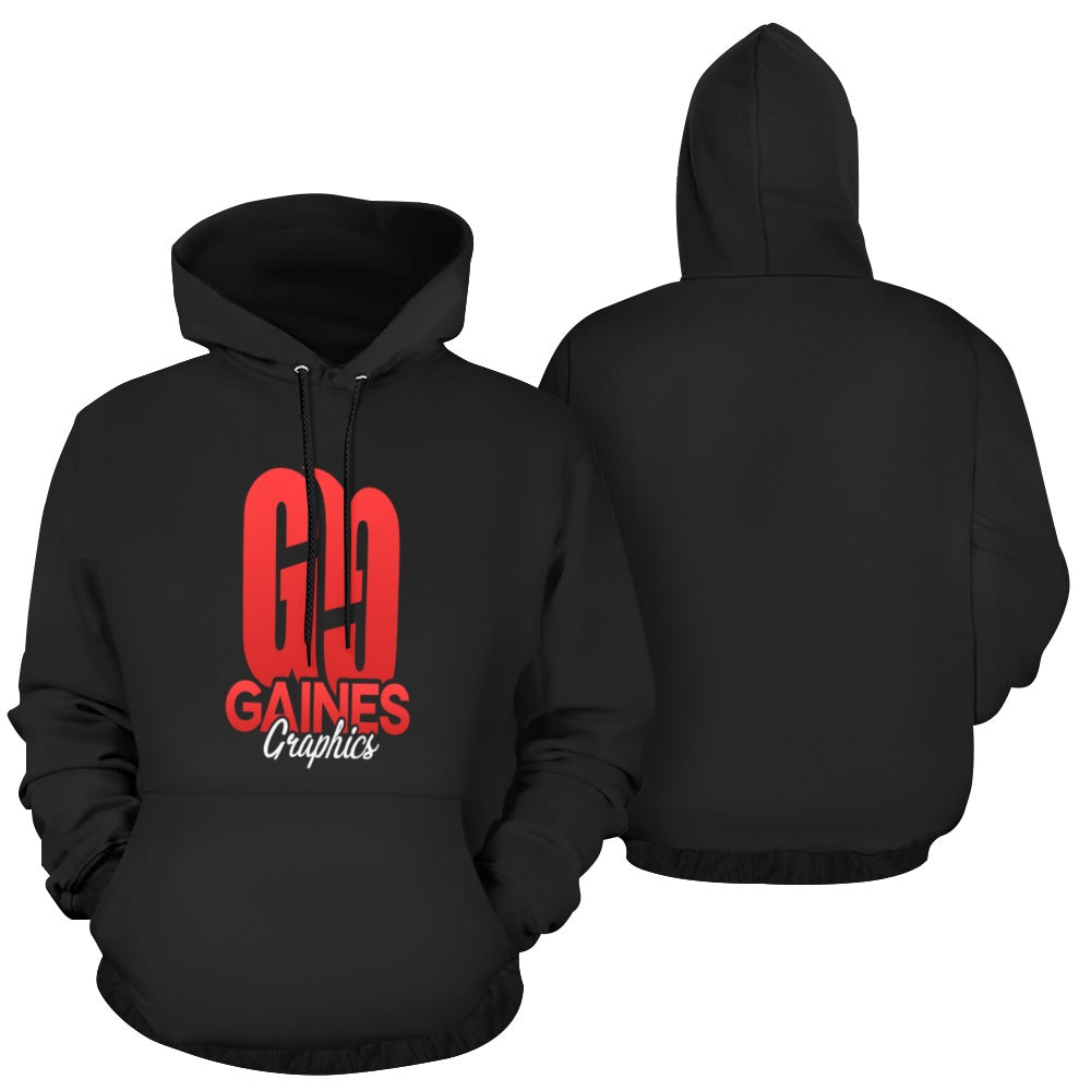 GG318 Logo Hoodie-Women All Over Print Hoodie for Women (USA Size) (Model H13)